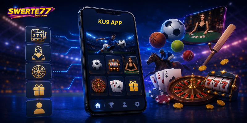 The KU9 app is a mobile application connected
